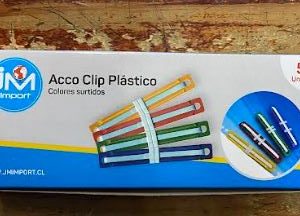 AccoClip Plastico 50 Unidades JM